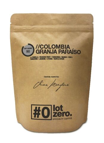 Café de spécialité en grani Colombia Granja Paraiso 250g