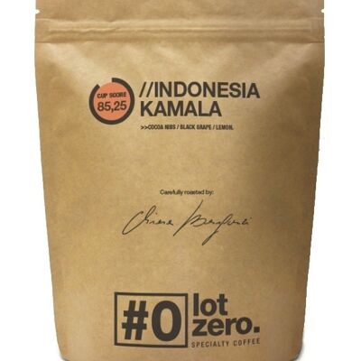 Spezialitätenkaffee in grani Indonesia Kamala 250g