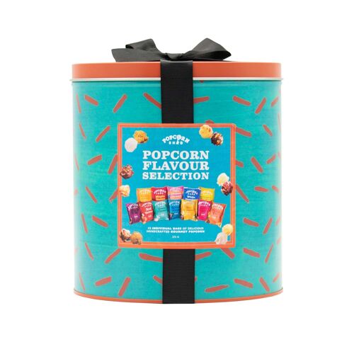 Gourmet Popcorn Selection Gift Tin