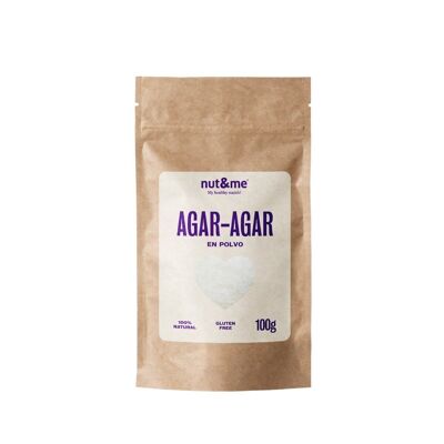 Agar-Agar 100g nut&me – Natürliches Verdickungsmittel