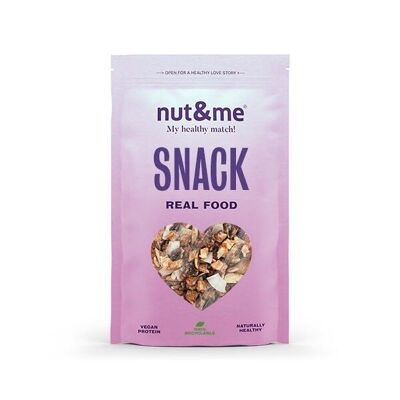 Granola a basso contenuto di carboidrati con mele e cannella 200g nut&me - Snack salutare