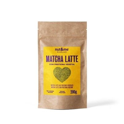 Matcha tea mix with vegetarian proteins 200g nut&me