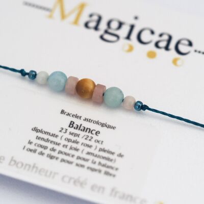 Bracelet astrologique balance