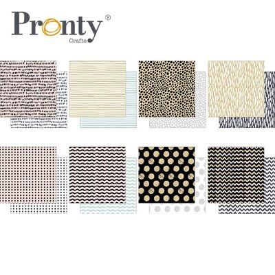 Pronty Crafts Paperset Stile Scandinavo 16 pz