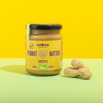 Mantequilla de cacahuete ecológica 250g nut&me - Proteína en polvo 3