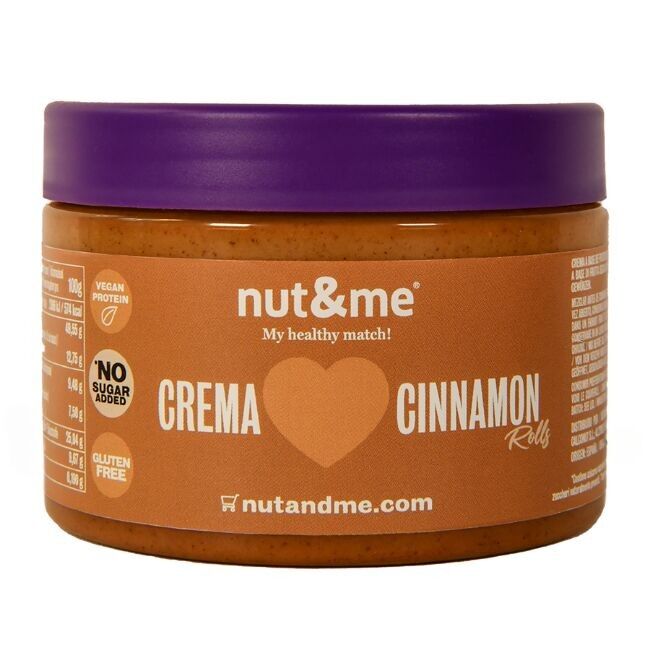 Mantequilla de rollo de canela 250g nut&me - Crema de nueces