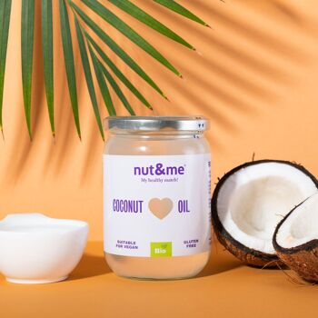 Huile de coco écologique 500g nut&me - Coco 2