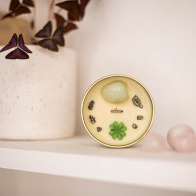 Lithotherapy scented candle 'Make a wish'