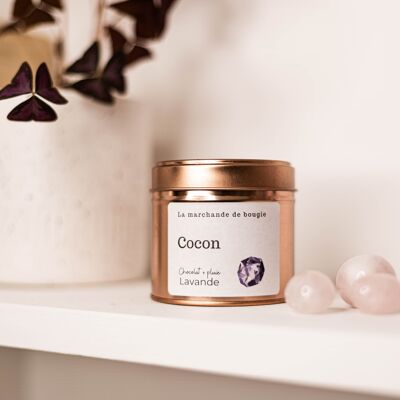 Vela perfumada de litoterapia Cocoon