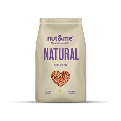 Graines de lin brunes 400g nut&me - Graines entières