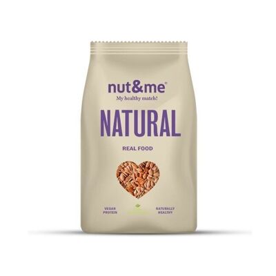 Brown flaxseeds 400g nut&me - Whole seeds