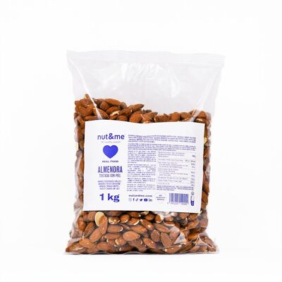 Almendra-Tostada 1KG nut&me - Frutos secos
