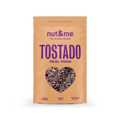 Cocoa nibs 200g nut&me - Roasted cocoa