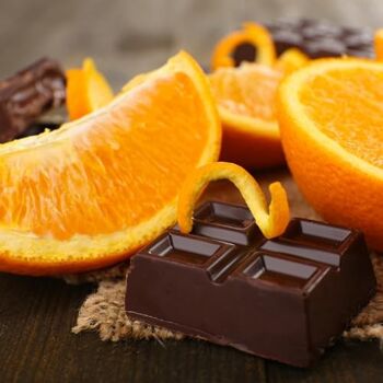 Barritas ricas en hidratos de carbono de chocolate y naranja 225g nut&me - Snack saludable 3