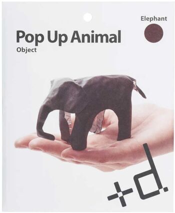 SET DE 5 POP UP ANIMAL OBJET ASSORTIS - ELEPHANT - GORILLE - ART - MODELAGE 9
