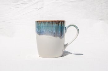 Tasse en forme de U en porcelaine faite à la main - 250 ml 8