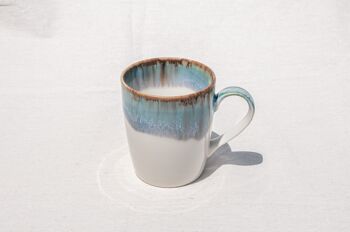 Tasse en forme de U en porcelaine faite à la main - 250 ml 12