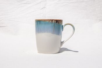 Tasse en forme de U en porcelaine faite à la main - 250 ml 14