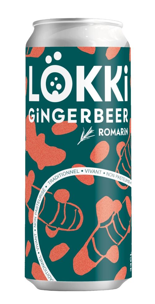Gingerbeer au Romarin, format canette