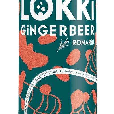 Gingerbeer au Romarin, format canette