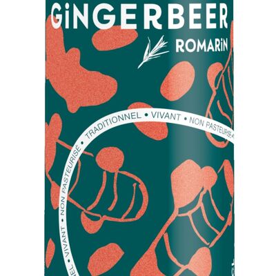 Rosemary Gingerbeer, can size