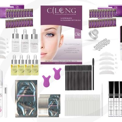 Wimpern- und Brauenlifting – Kit