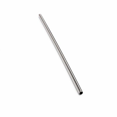 Stainless steel straws 14.5 cm x 6 mm (short)