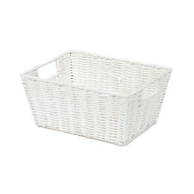 Storage basket, M, 31 x 24 x H 14 cm, Black, RAN6544