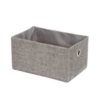 Storage Basket, 23 X 15 X H.12 cm, Grey, RAN7425