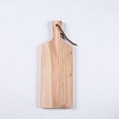 Cuttingboard Acacia wood with handle 18X50