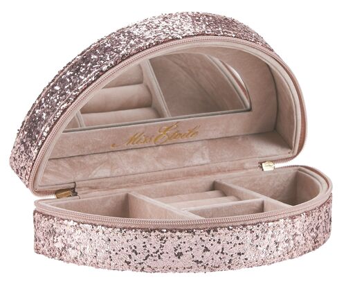 ME Jewelry box half moon rose gold H9 cm B5,2 cm L17 cm