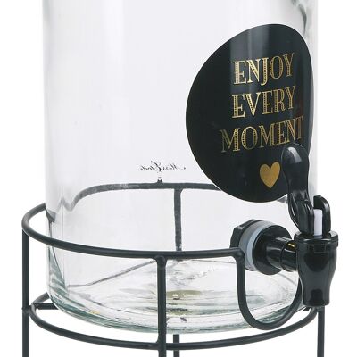 ME Water dispenser with black rack