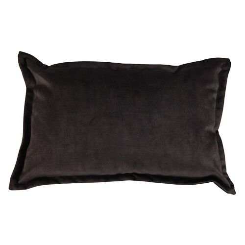 MB cushion w.piping BROWN - incl. feather filling