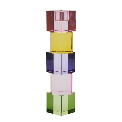 ME Cube candle holder, 5 parts L - Gift box
