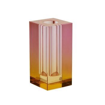 ME Vase arc-en-ciel, 2 couleurs H12,5 - Coffret cadeau