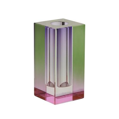 ME Vase Regenbogen, 3 Farben H12,5 - Geschenkbox