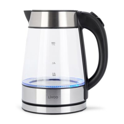 Hervidor de vidrio DOD199 de 1,7 l