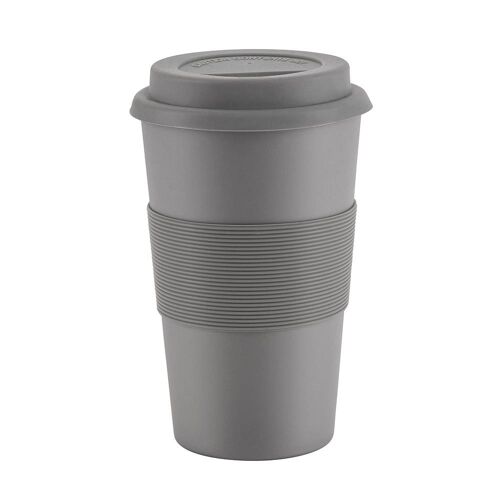 To go mug with silicone lid and band 1
