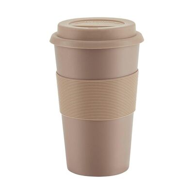 To go mug with silicone lid and band 3