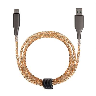 Cable luminoso de carga rápida USB tipo C