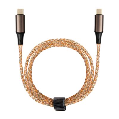 TEA299 Leuchtendes USB-C-Typ-C-Schnellladekabel