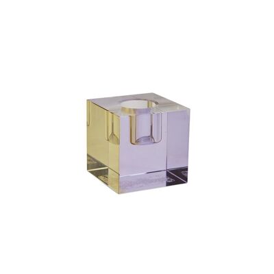 ME Cube candleholder, 2 color - Gift box