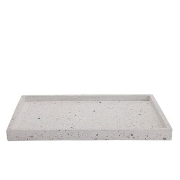 Plateau terrazzo rectangle grand 1