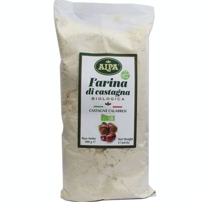 Organic chestnut flour