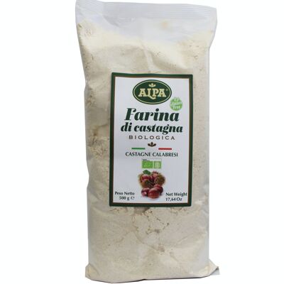 Organic chestnut flour
