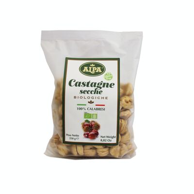 Organic dried chestnuts