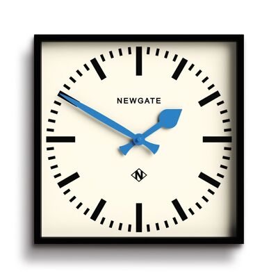 Wall clock - Classic & Modern - Number Five Blue Needles