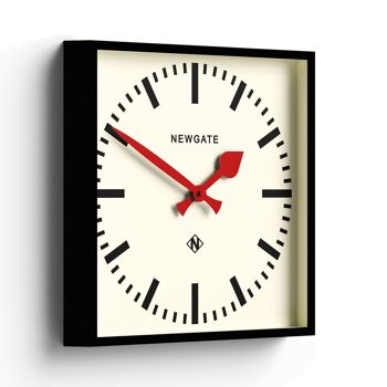 Horloge murale - Classique & Moderne - Number Five Aiguilles Rouges 1