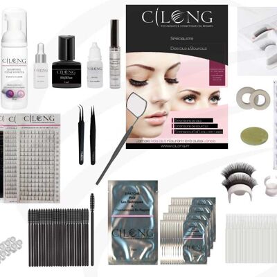 Volumen-Wimpernverlängerung – Kit