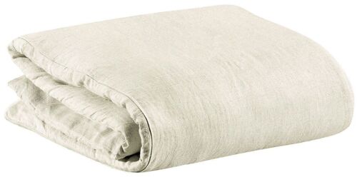 Housse de couette Stonewashed Zeff Craie 240 x 220 - 1308009000